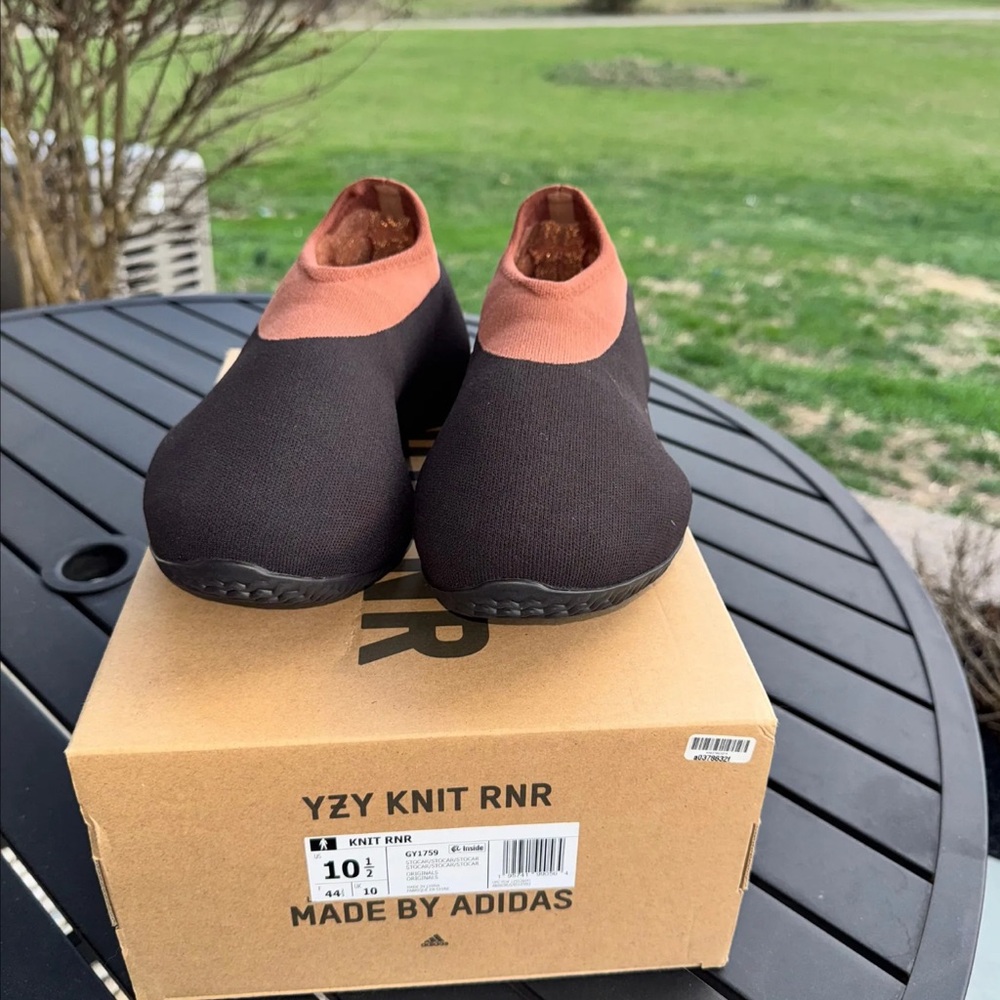 Adidas YZY Knit RNR in Black and Brown men 10.5